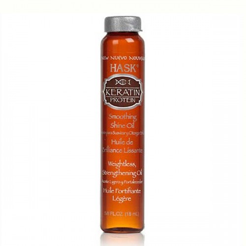 Hask Keratin Protein Smoothing Shine Oil 5/8oz Hask Keratin Protein Smoothing Shine Oil 5/8oz
